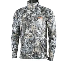 Sitka Gear Heavyweight Zip-T Optifade Elevated II Thermal Sweater. Size - M
