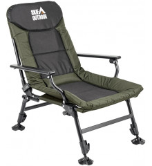 Skif Outdoor Comfy folding chair. L.Dark Green/Black