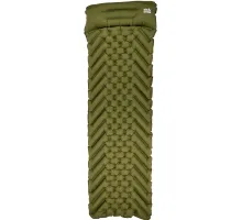 Inflatable mattress Skif Outdoor Bachelor Ultralight. Size 190x55x5 cm. Olive