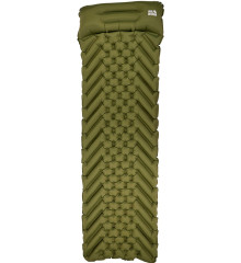 Каремат надувной Skif Outdoor Bachelor Ultralight. Размер 190х55х5 см. Olive