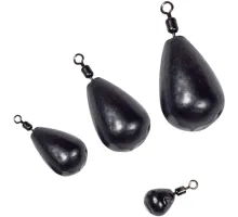 DS Jig-rig sinker with swivel 30g (5pcs/pack) color: black