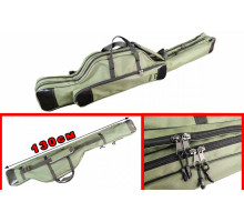 Rod case Prof. Mounting for rods with reels for 2 compartments up to 4 rods 130cm