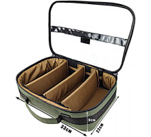 Bag Prof Montazh With transparent top with 4 compartments 33x22x9cm