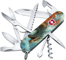 Ніж VICTORINOX 1.3713.7_Z3230p Swiss Army Huntsman Zodiac Бойовий дракон