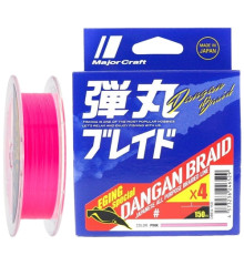 Cord Major Craft Dangan Braid X4 150m (pink) #0.4/0.07mm 8lb/3.6kg