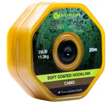 RidgeMonkey RM-Tec Soft Coated Hooklink Camo 25lb 20m