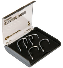 Гачок короповий RidgeMonkey RM-Tec Straight Point Hooks Barbed #8 (10 шт/уп)
