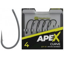RidgeMonkey Ape-X Curve carp hook with barb #4 (10 pcs/pack)