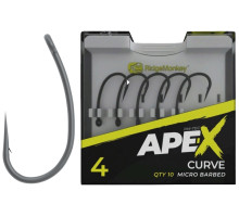 Гачок короповий RidgeMonkey Ape-X Curve з борідкою #6 (10 шт/уп)