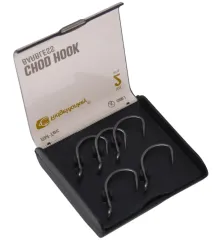 Гачок короповий RidgeMonkey RM-Tec Chod Hook Barbless безбородий #6 (10 шт/уп)