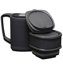Термокружка RidgeMonkey ThermoMug DLX Brew Set Grey с набором емкостей