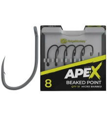 Гачок короповий RidgeMonkey Ape-X Beaked Point з борідкою #6 (25 шт/уп)
