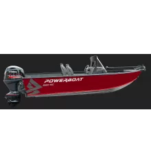 Лодка алюминиевая POWERBOAT 520SC