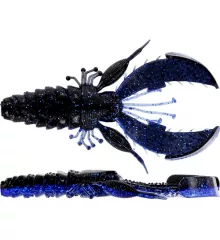 Силікон Westin CreCraw Creaturebait 6.5cm 4g Black/Blue (6шт/уп)