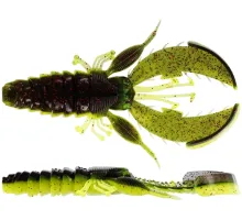 Силікон Westin CreCraw Creaturebait 6.5cm 4g Black/Chartreuse