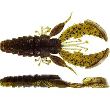 Силікон Westin CreCraw Creaturebait 4шт. 10cm 12g Green Pumpkin Purple