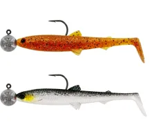 Силікон Westin BullTeez R 'NR 9.5cm 7g #4/0 Clear Water Mix 6 (2шт/уп)