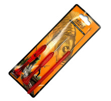 Carp fishing kit: needle, drill, awl, red handle in a blister pack. Needle Combo Set GZ-05