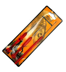 Набор карповый: игла, сверло, шило красная ручка в блистере Needle Combo Set GZ-05