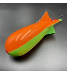 Spomb L groundbait rocket, light green and orange