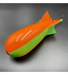 Ракета для прикормки Spomb L салатово-оранжевый
