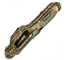 ECLIPSE 1.50m frame rod case, multicam with green inserts, gold lettering, 3 compartments