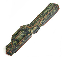 ECLIPSE 1.50m rod case, frame, camouflage, orange and black inserts, 3 sections 1050CP