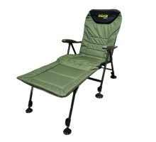 Кресло Eclipse Comfort XL+ 1010-S складное с подлокотниками с регулировкой наклона + под