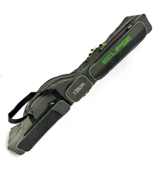 Чохол для вудилищ ECLIPSE 2503 1.50м сірий з чорними вставками, 3 секції