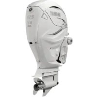 Motor boat four-stroke YAMAHA F425AETU White