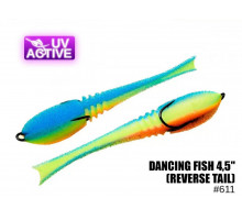 Foam fish Dancing Fish 4.5 (Reverse Tail) #611 (5pcs)
