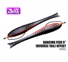 Поролонова рибка Dancing Fish 5 (Reverse Tail) Офсет #201 (5шт)