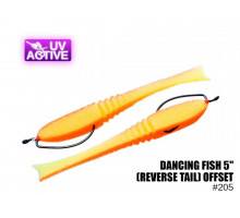 Поролонова рибка Dancing Fish 5 (Reverse Tail) Офсет #205 (5шт)