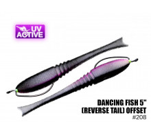 Поролоновая рыбка Dancing Fish 5 (Reverse Tail) Офсет #208 (5шт)