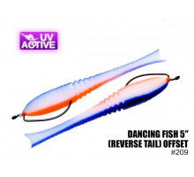 Поролоновая рыбка Dancing Fish 5 (Reverse Tail) Офсет #209 (5шт)