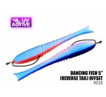Foam fish Dancing Fish 5 (Reverse Tail) Offset #215 (5pcs)