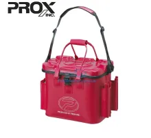 Prox EVA Tackle Bag With Rod Holder 44l c: red