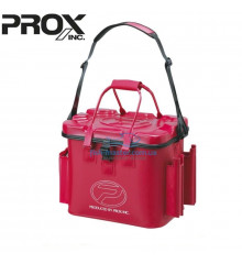 Prox EVA Tackle Bag With Rod Holder 44l c: red
