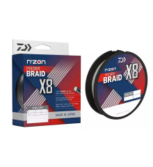 Шнур Daiwa N'Zon X8 Braid 150m Steel Gray 5.0kg 0.08mm