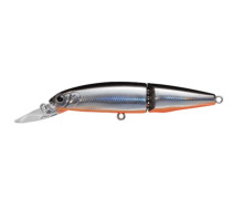 Lure Tackle House Bitstream Jointed 85FD 85mm 11g #Silver Black