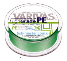 Шнур Varivas High Grade PE X4 Flash Green150m #0,6