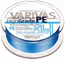 Шнур Varivas High Grade PE X4 Water Blue 150m #1,2