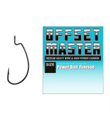 Крючок оффсетный Varivas Offset Master Power Bait Finesse #1