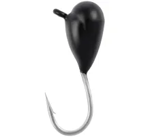 Mormyshka tungsten Viking Fishing Drop 0.46g 3mm Black (5pcs)