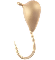 Мормышка вольфрамовая Viking Fishing Drop 0.46g 3mm Gold (5шт)