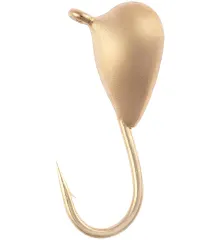 Mormyshka tungsten Viking Fishing Drop 0.46g 3mm Gold (5pcs)