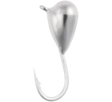 Мормышка вольфрамовая Viking Fishing Drop 0.25g 2.5mm Silver (5шт)