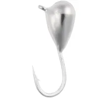 Mormyshka tungsten Viking Fishing Drop 0.25g 2.5mm Silver (5pcs)