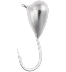 Мормышка вольфрамовая Viking Fishing Drop 0.46g 3mm Silver (5шт)
