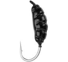 Мормишка вольфрамова Viking Fishing Shrimp 0.58g 8mm Black (5шт)